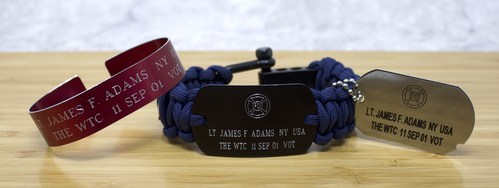 September 11th, 2001 Memorial Bracelets available at MemorialBracelets.com